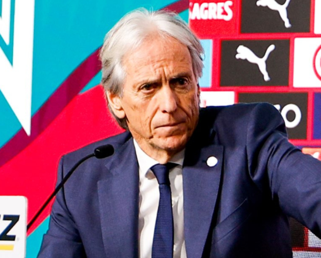 Jorge Jesus anuncia lista com Cristiano Ronaldo em Portugal