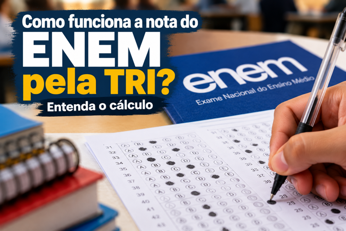 Como funciona a nota do ENEM pela TRI? Entenda o cálculo