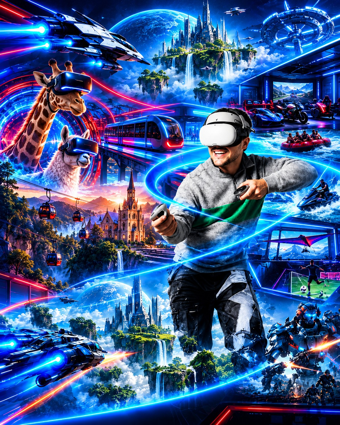Immerse Park terá simuladores e arenas de realidade virtual de última geração