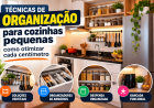 Como organizar cozinha pequena de apartamento e ganhar espaço