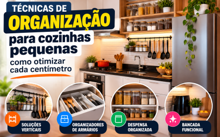 Como organizar cozinha pequena de apartamento e ganhar espaço