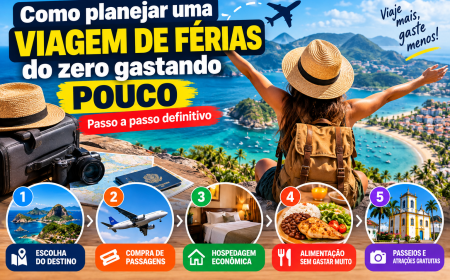 Como planejar uma viagem barata passo a passo e economizar