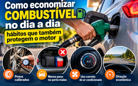 Como economizar combustível no dia a dia e cuidar do motor
