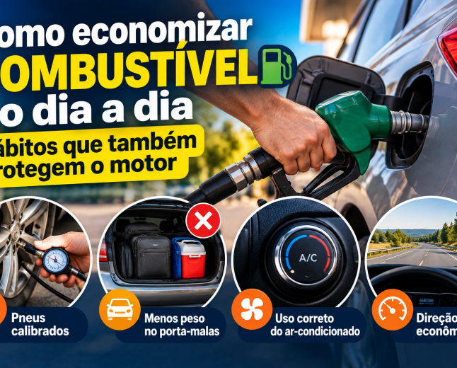 Como economizar combustível no dia a dia e cuidar do motor